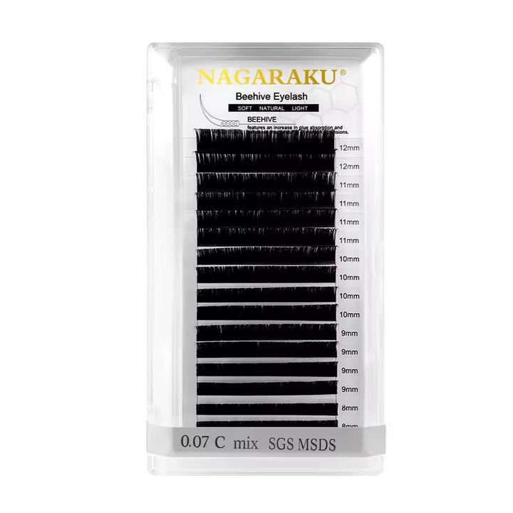 Pesañas nagaraku Beehive 0,07c mix H39