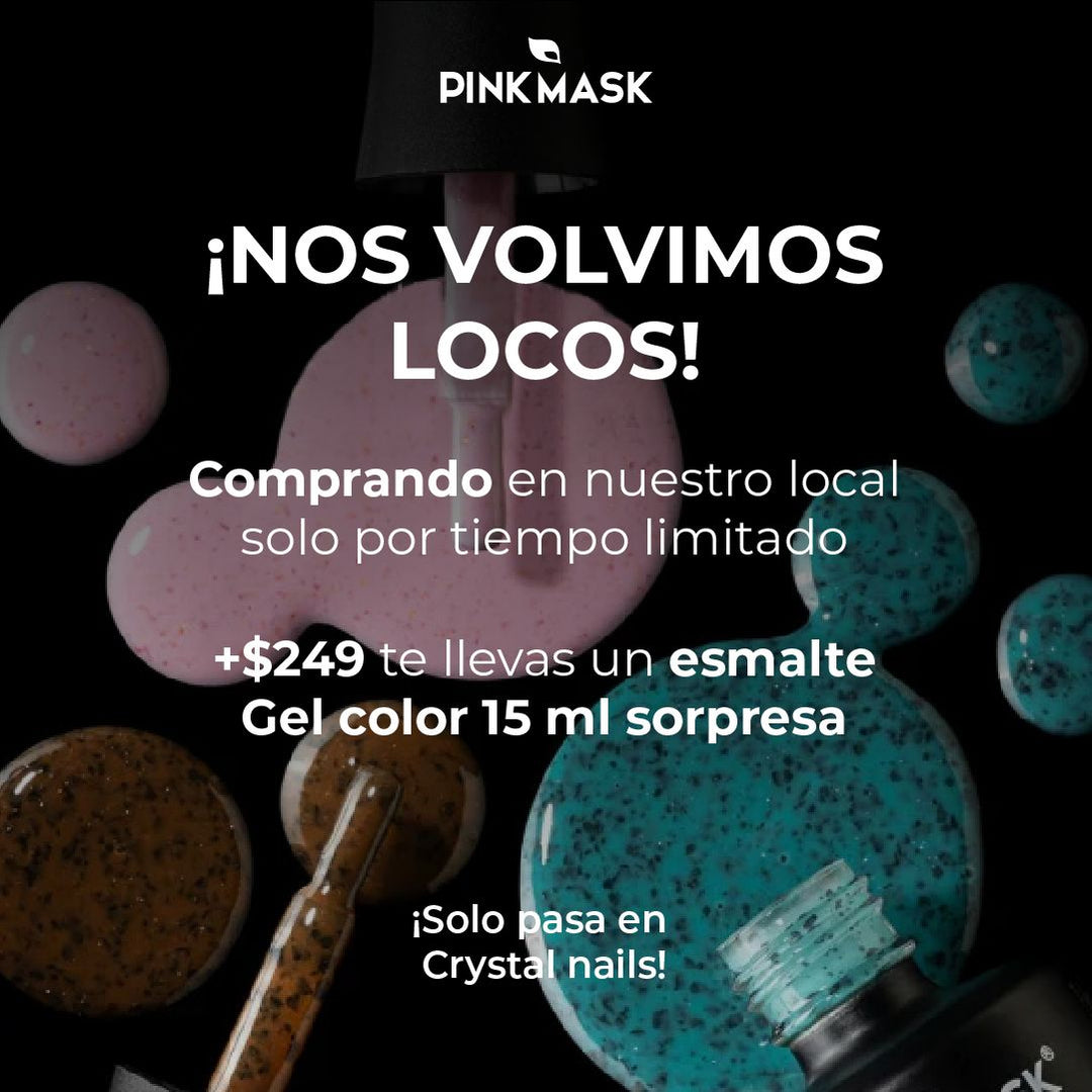 Gel color pink mask sorpresa