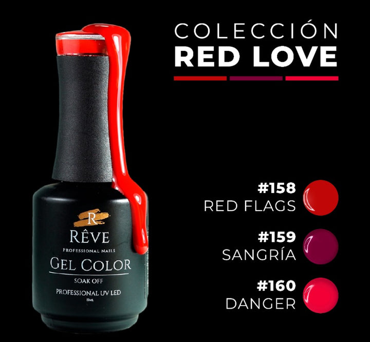 Colección Red Love Rêve Nails