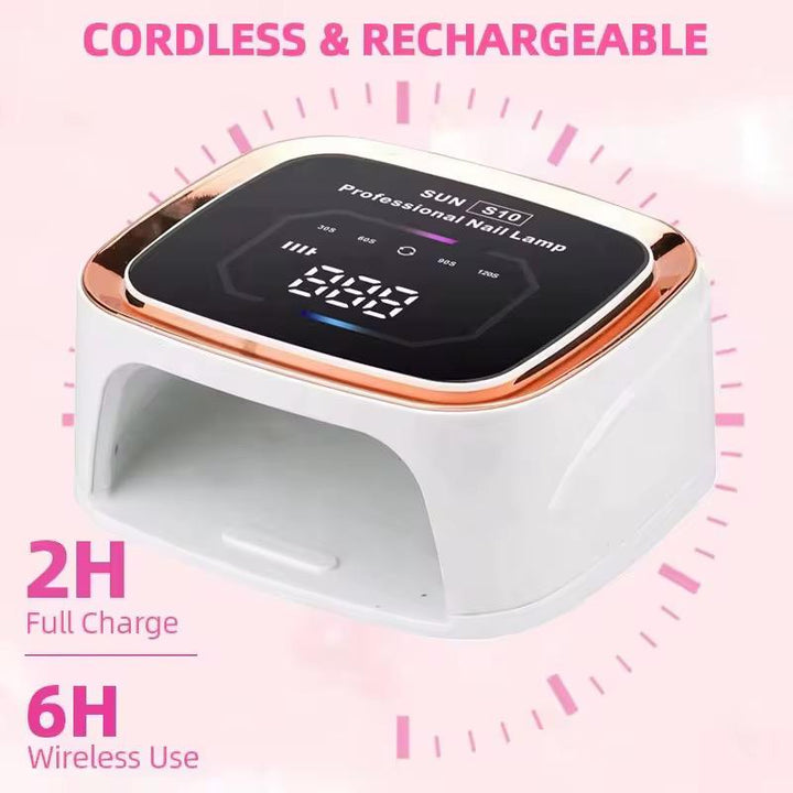 Lámpara LED UV para uñas SUN10 Inalámbrica 108w