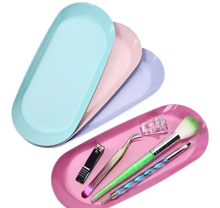 Bandeja de acero inoxidable pastel