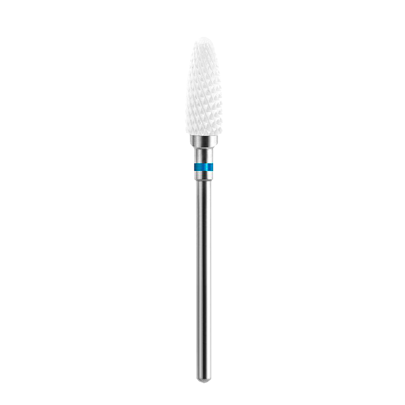 Fresa de cerámica cónica azul pro