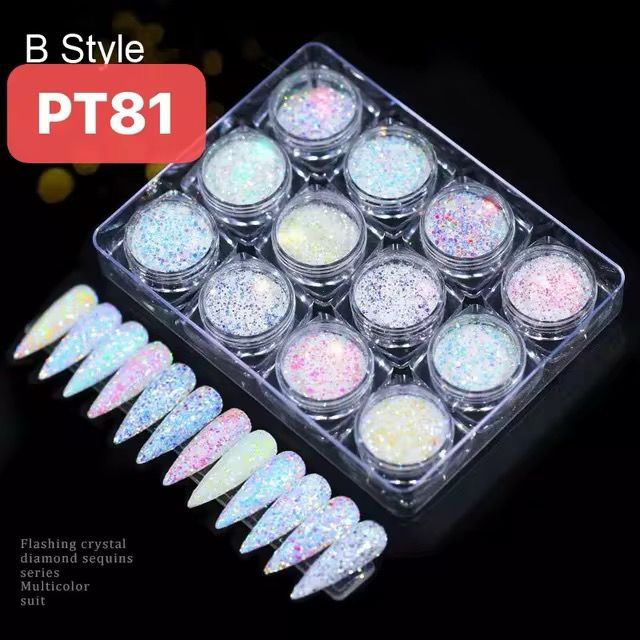 Caja de glitter *12 G9