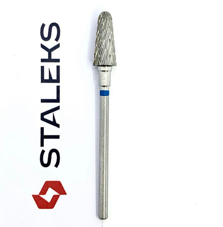 Fresa de carburo azul STALEKS PRO – Crystal Nails