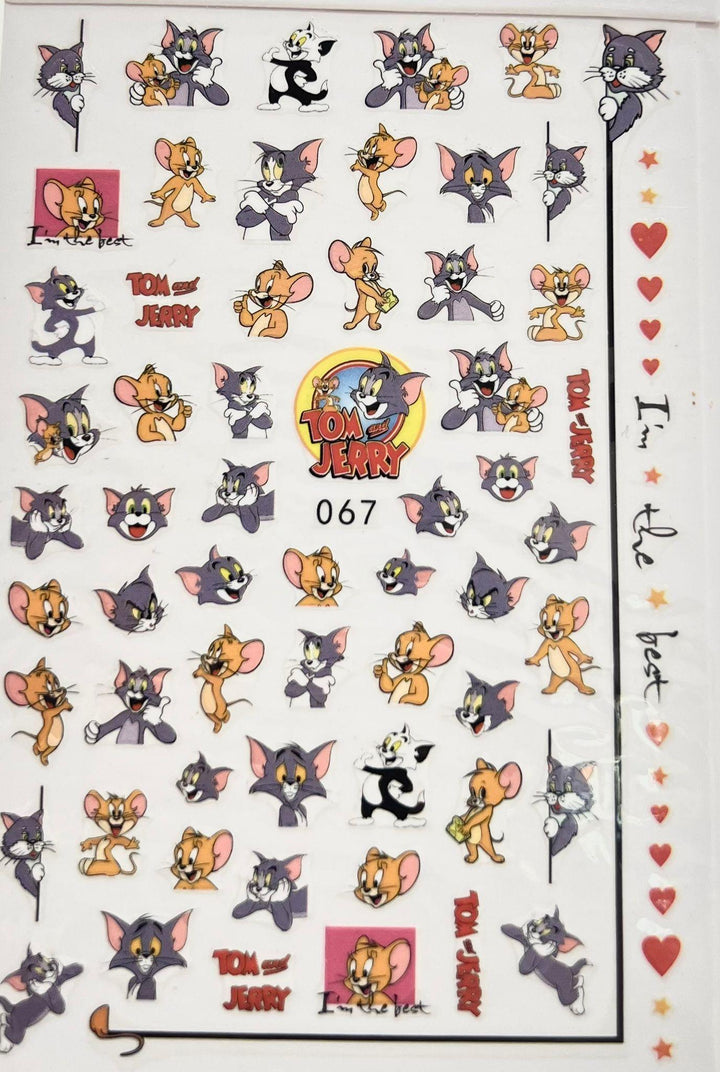 Sticker Dibujos animados – Crystal Nails