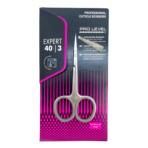 Tijera expert 40/3 STALEKS PRO – Crystal Nails