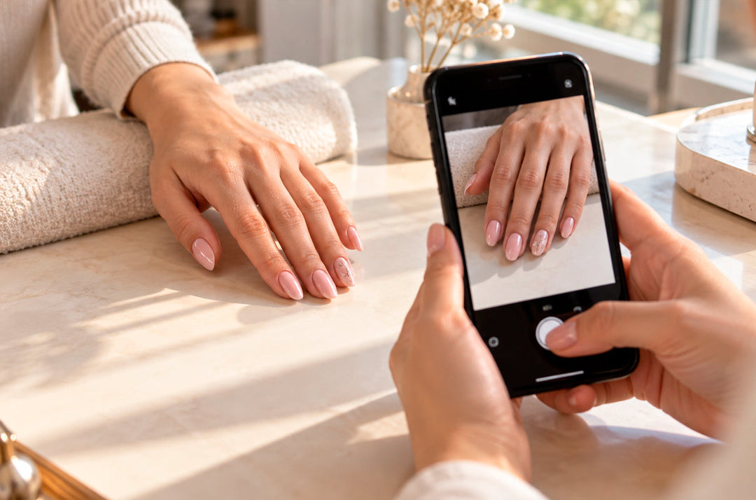 Cómo fotografiar tus trabajos de uñas con el celular