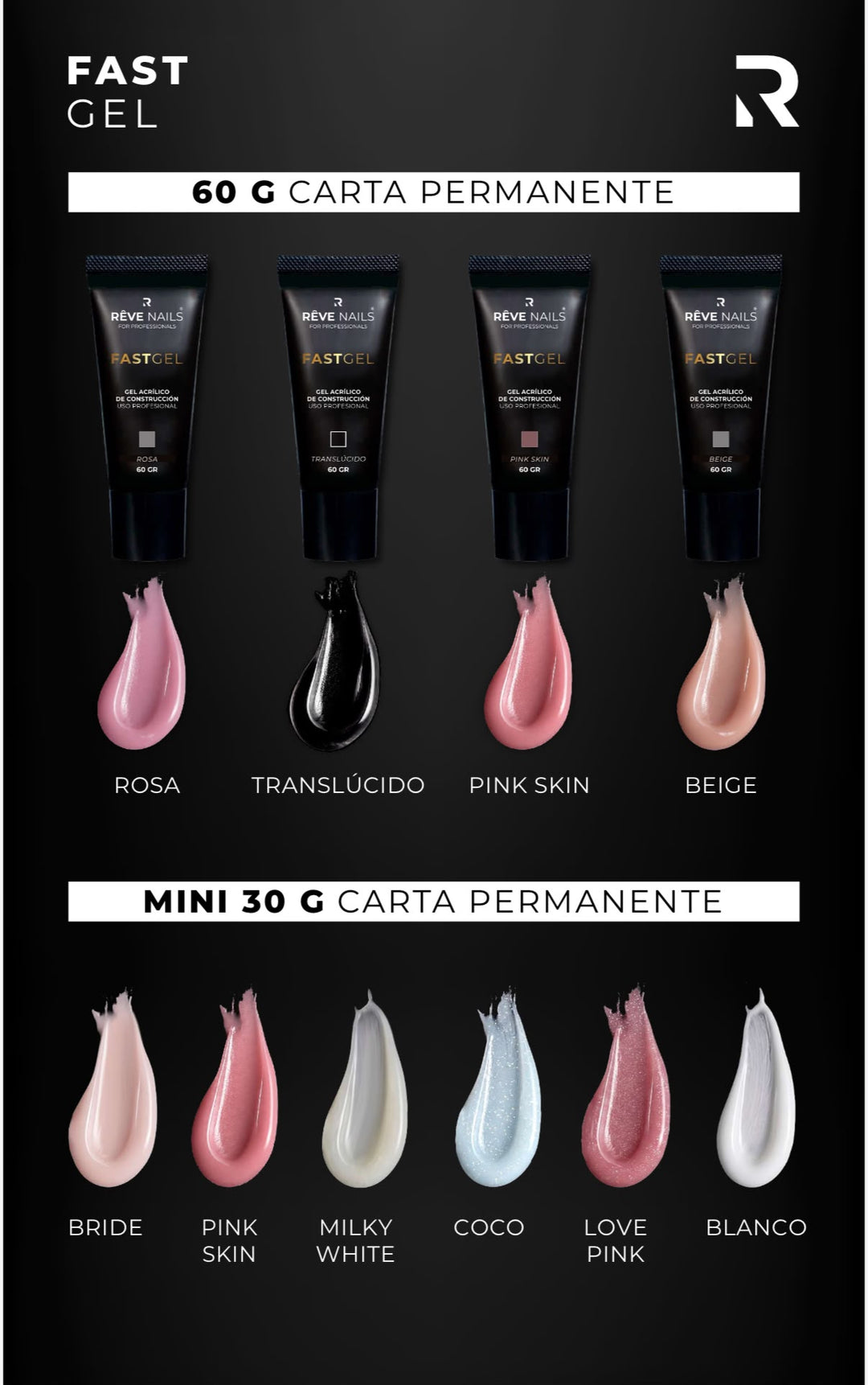Mini Fast Gel 30ml Rêve Nails