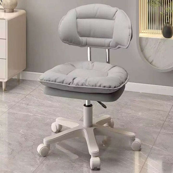 Taburete con respaldo 360  acolchonado