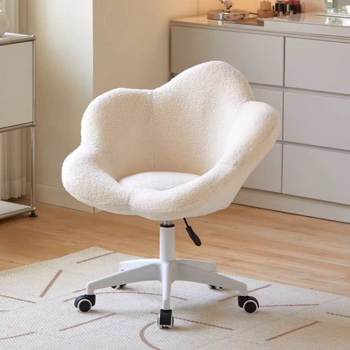 Silla corderito giratoria