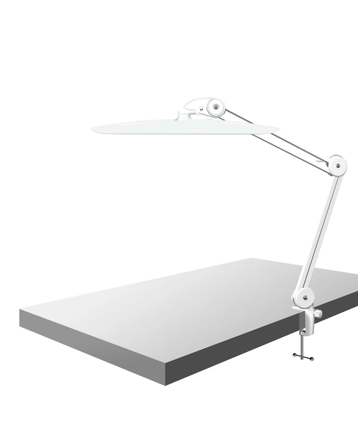 Lampara de escritorio articulada white pro