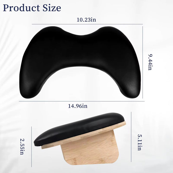 Apoya manos relax curvo + base madera