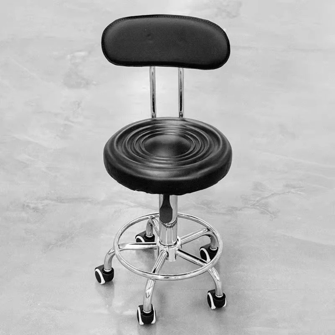 Silla / Banqueta / Taburete Regulable con Ruedas