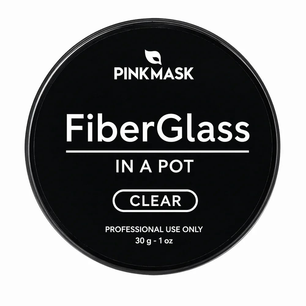 Fiber glass in a pot Pink mask