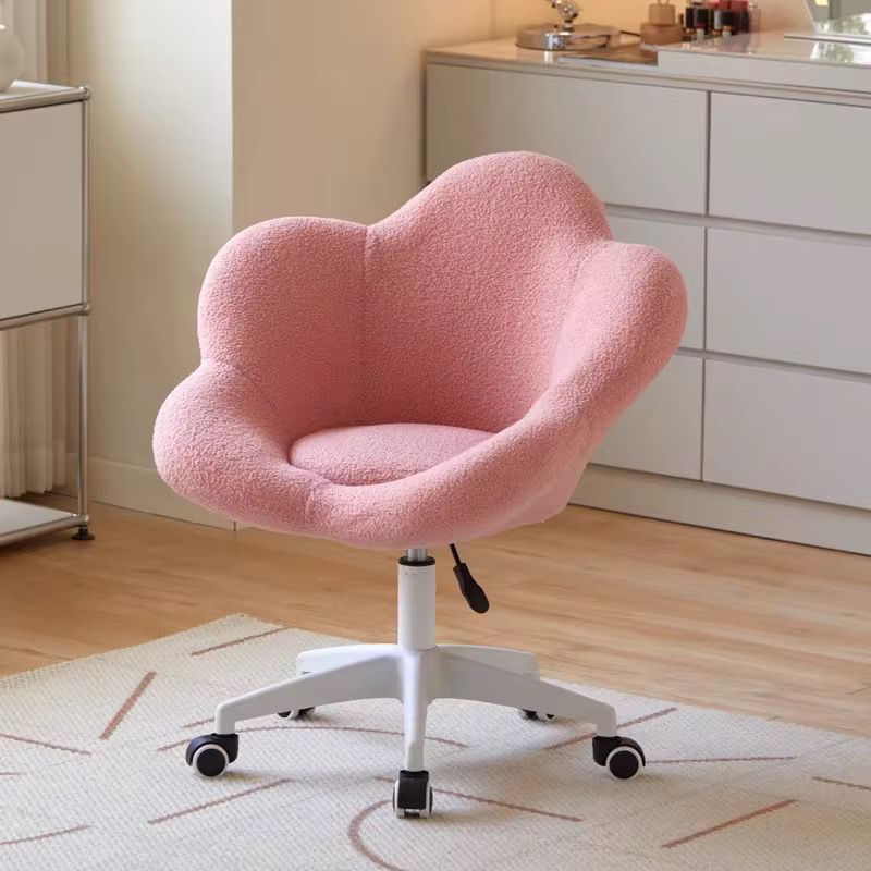 Silla corderito giratoria