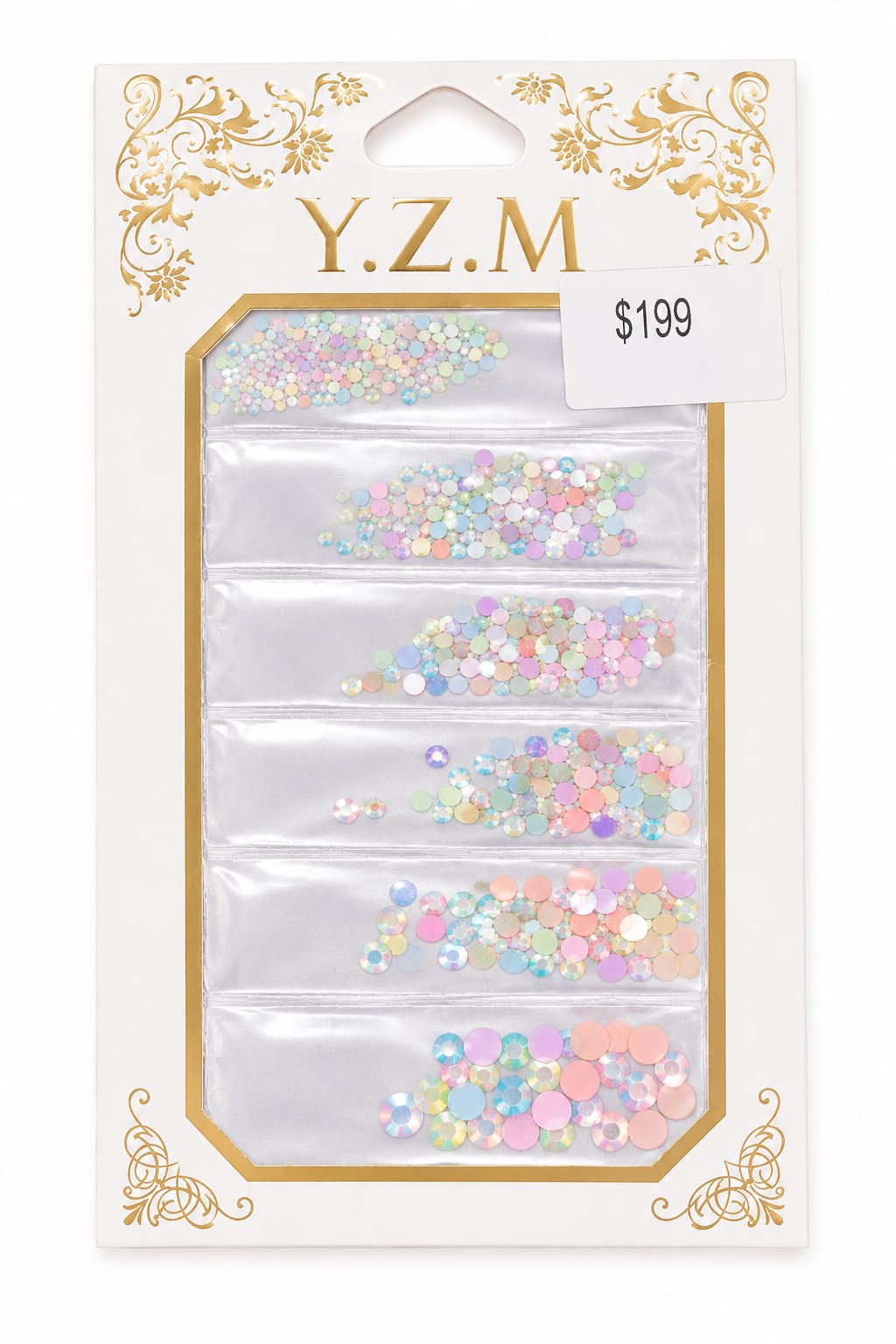 Strass pasteles