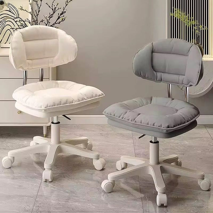 Taburete con respaldo 360  acolchonado