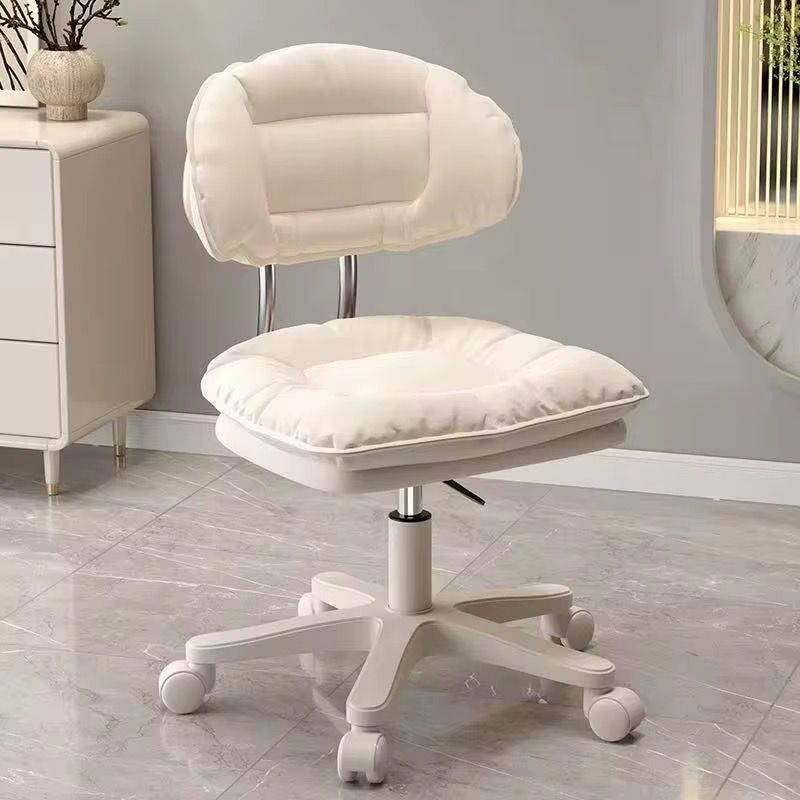 Taburete con respaldo 360  acolchonado