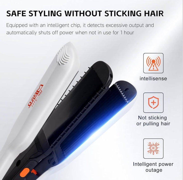 Plancha 2 en 1 Straightener & curling machine