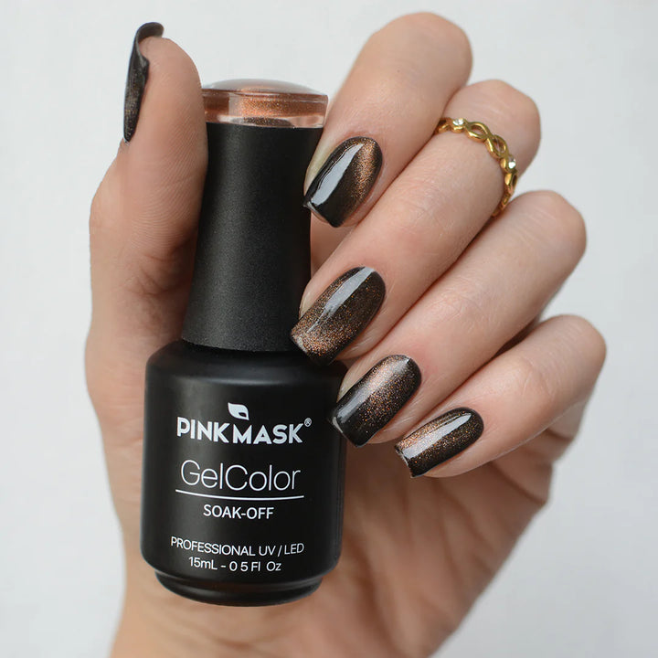 Cat eye pink mask
