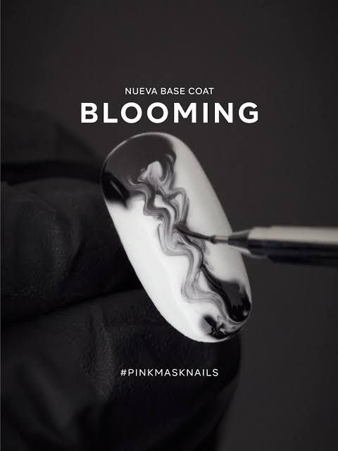Base Blooming pink mask