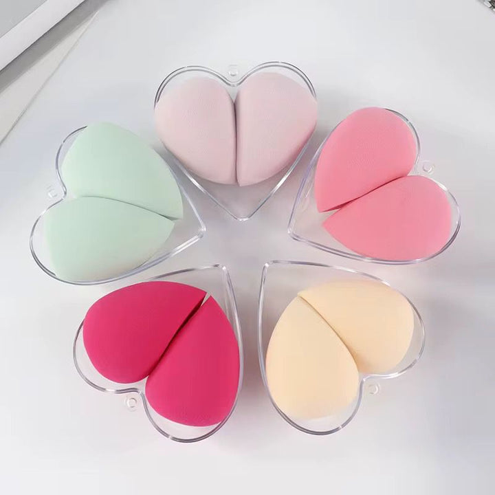 Esponjas de maquillaje corazón