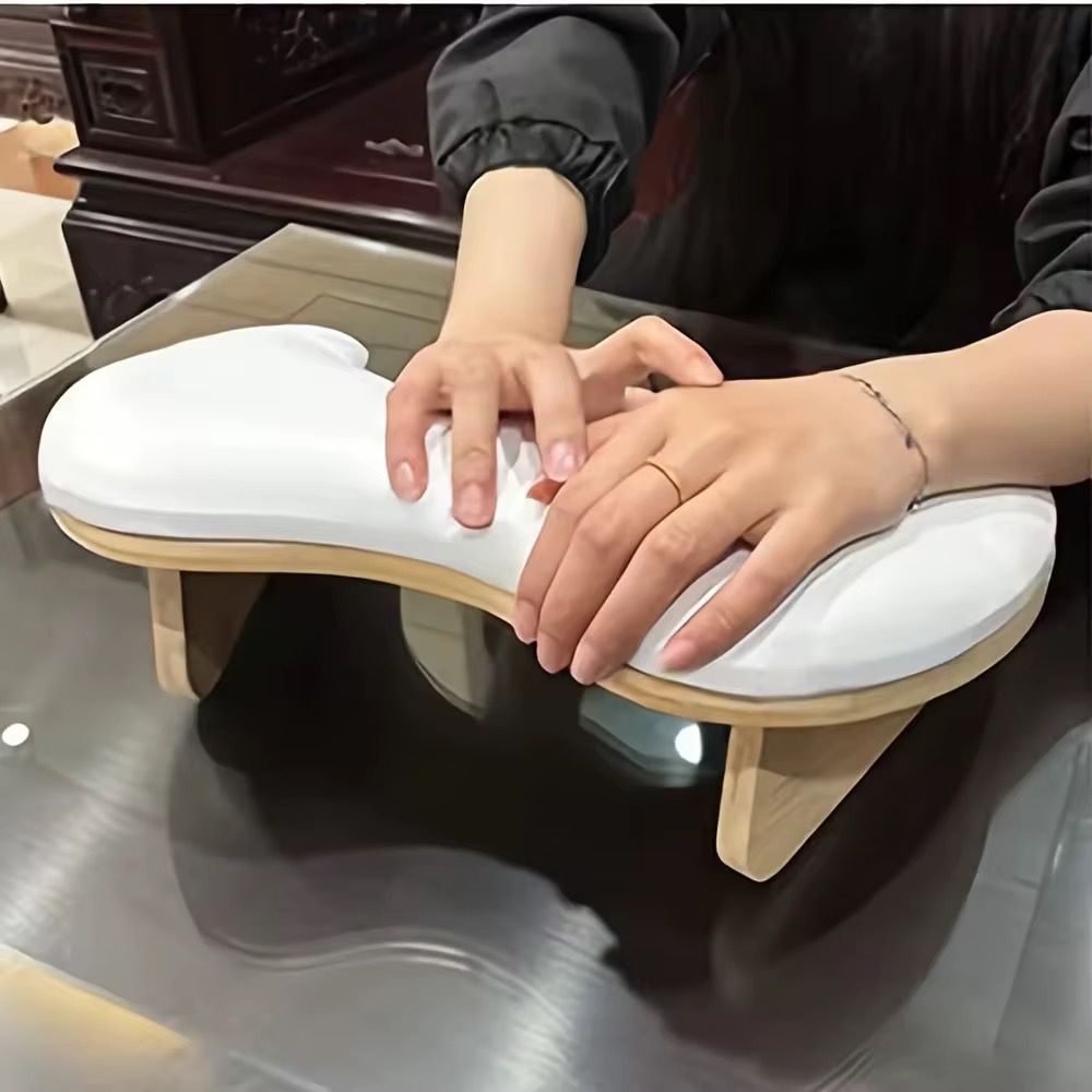 Apoya manos relax curvo + base madera
