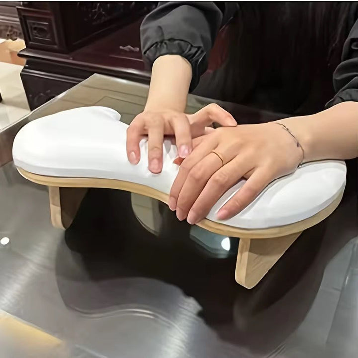 Apoya manos relax curvo + base madera