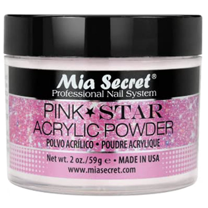 Polvo acrilico pink  star  mia secret 59gr