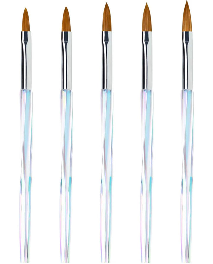 Set pinceles para acrilico *5 diamond