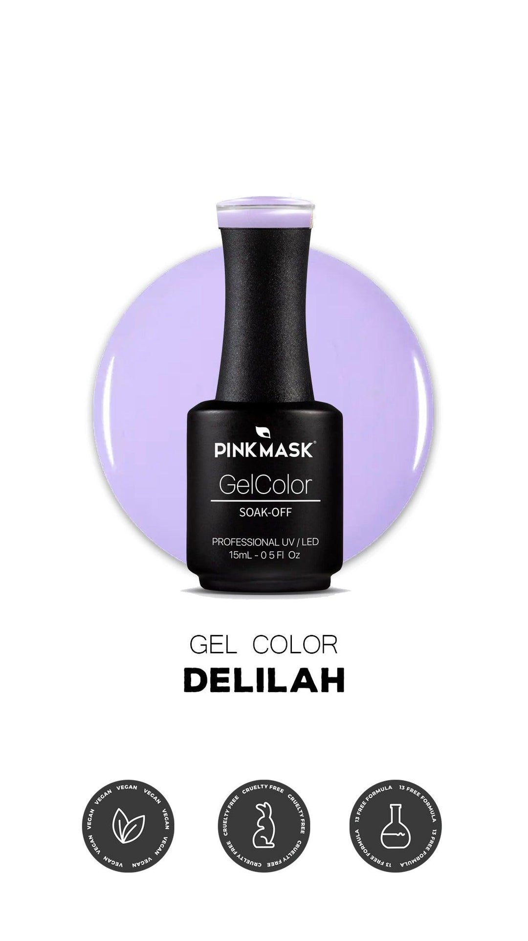 Esmalte Semipermanente Pink Mask – Crystal Nails