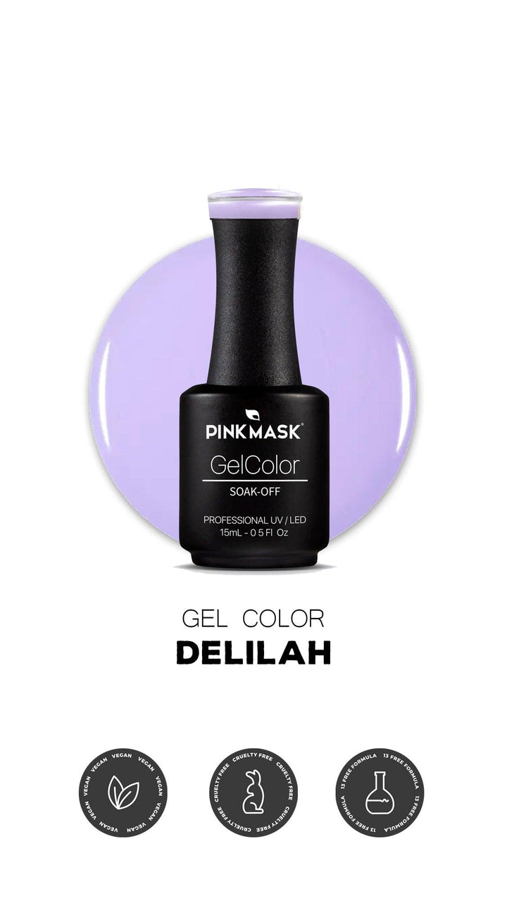 Esmalte Semipermanente Pink Mask – Crystal Nails