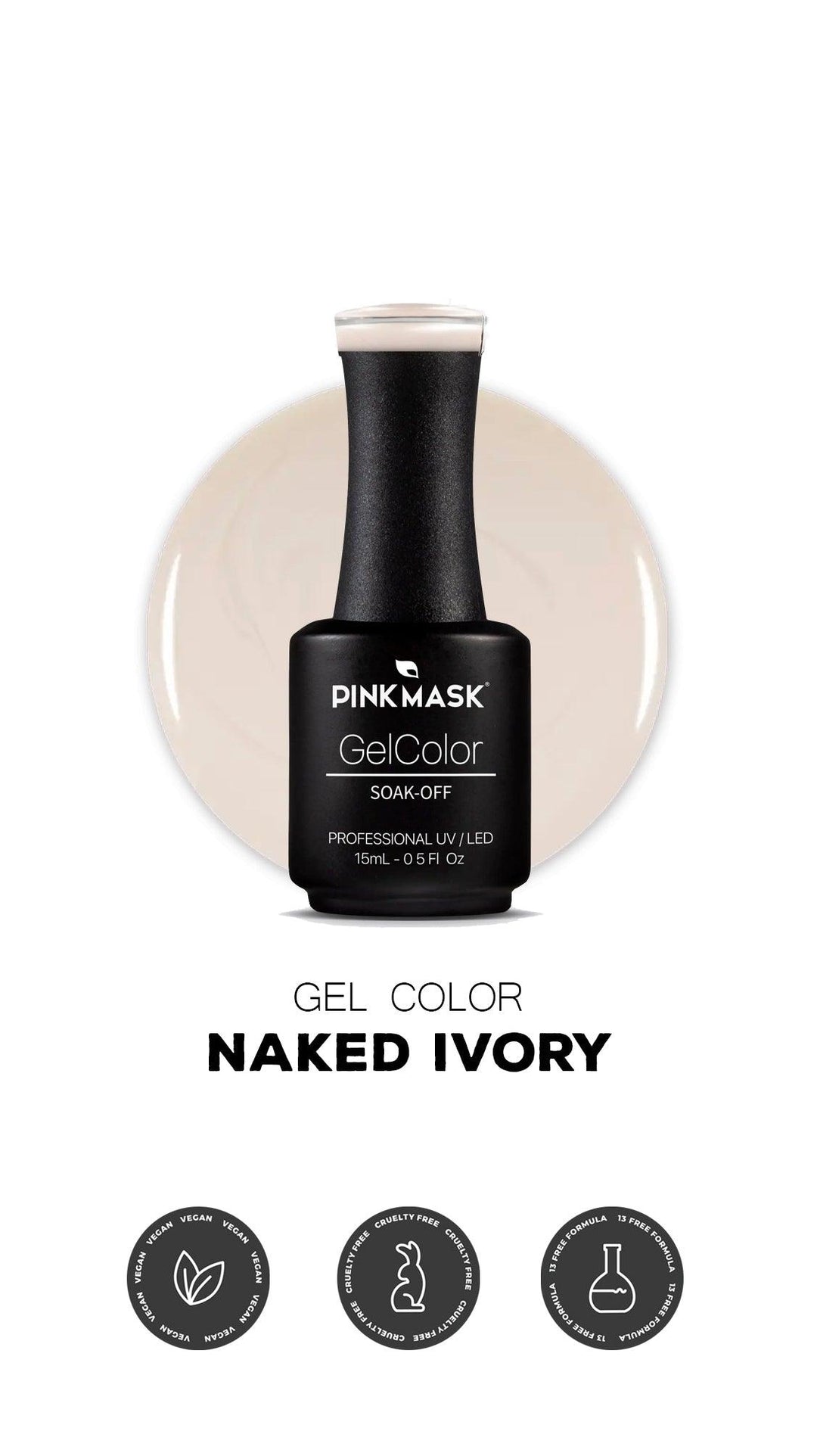 Esmalte Semipermanente Pink Mask – Crystal Nails