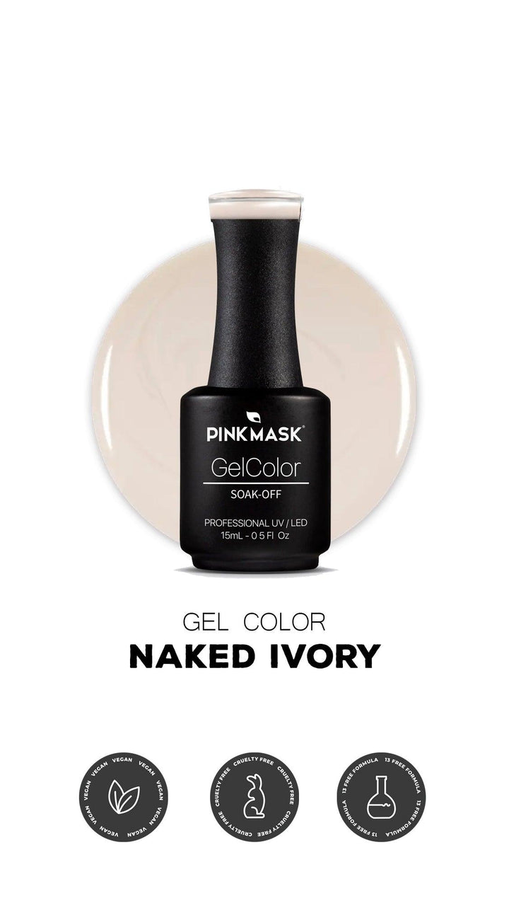 Esmalte Semipermanente Pink Mask – Crystal Nails