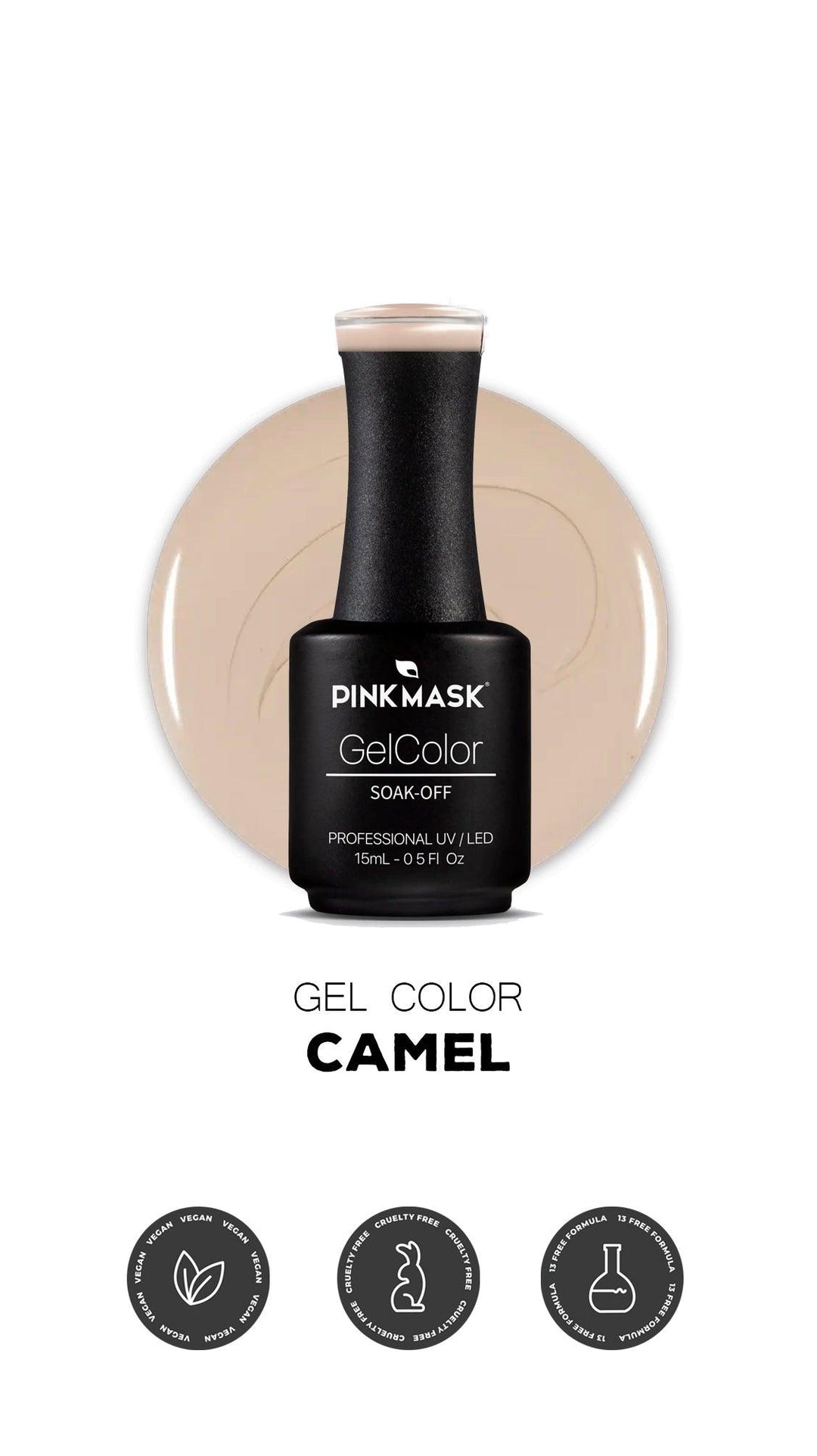 Esmalte Semipermanente Pink Mask – Crystal Nails