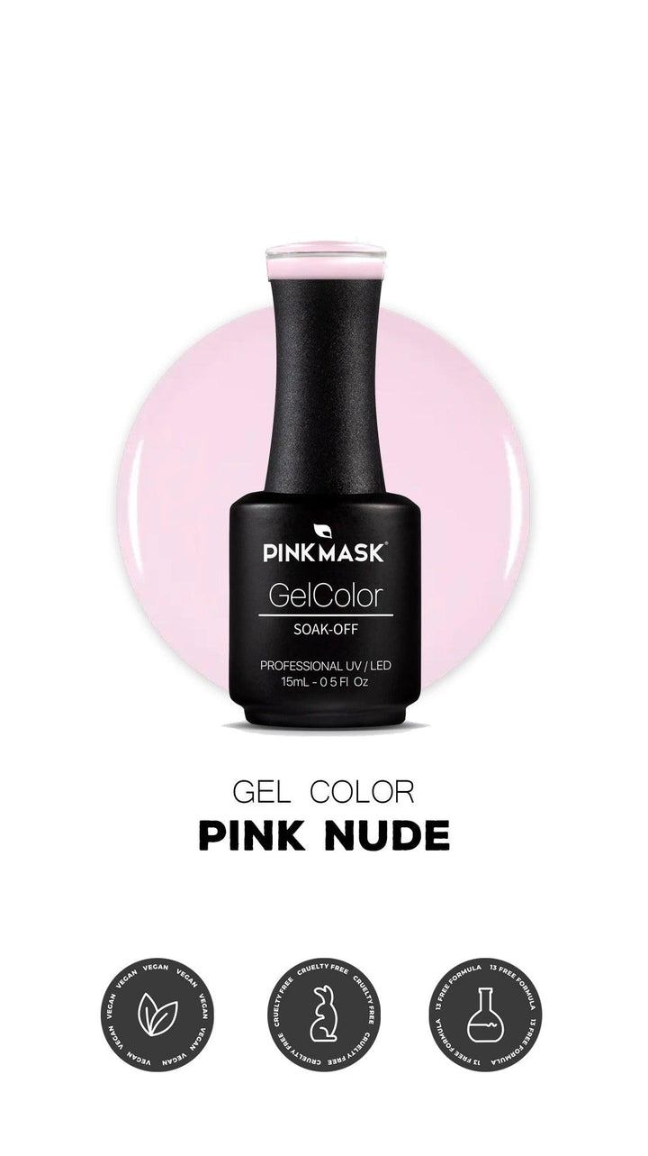 Esmalte Semipermanente Pink Mask – Crystal Nails