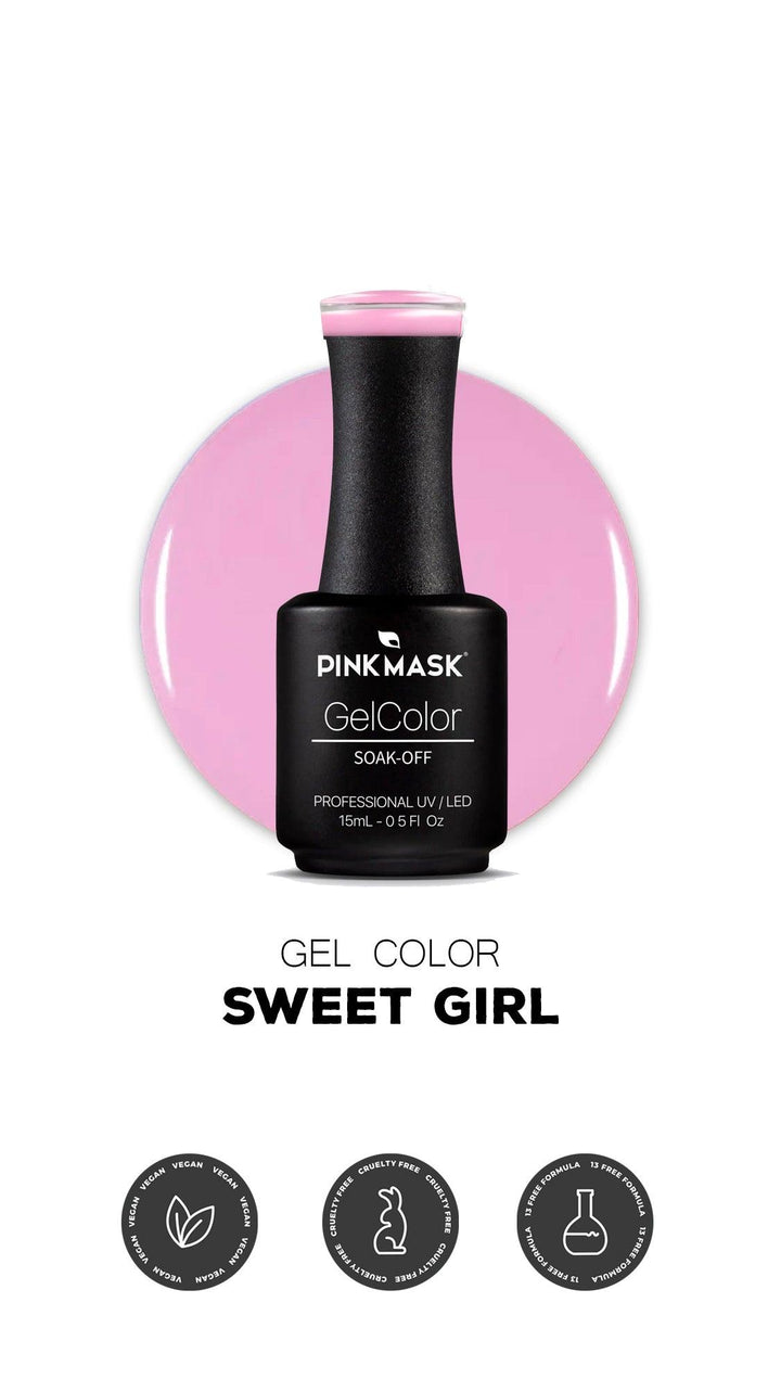 Esmalte Semipermanente Pink Mask – Crystal Nails