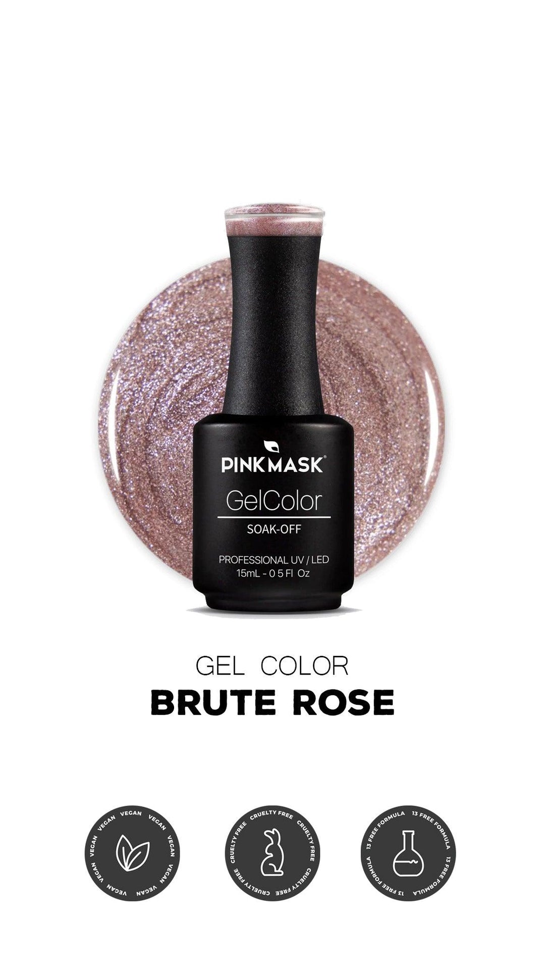 Esmalte Semipermanente Pink Mask – Crystal Nails