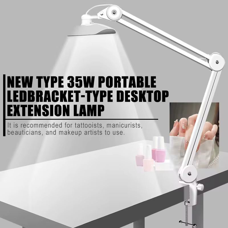 Lampara de escritorio articulada white pro