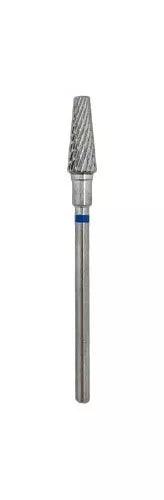 Fresa de carburo conica punta chata roja Staleks pro – Crystal Nails