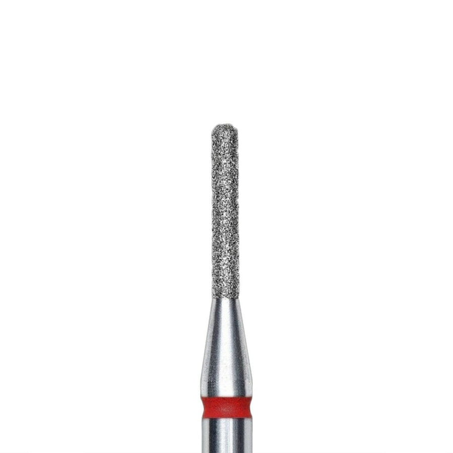 Fresa diamantada cilíndrica roja Staleks Pro – Crystal Nails