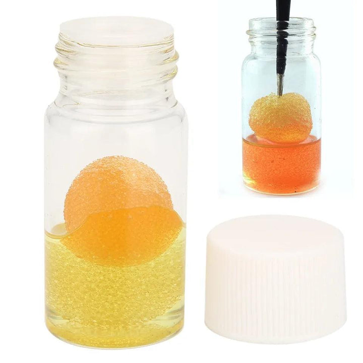 Líquido Removedor de Pegamento en Pinzas – Crystal Nails