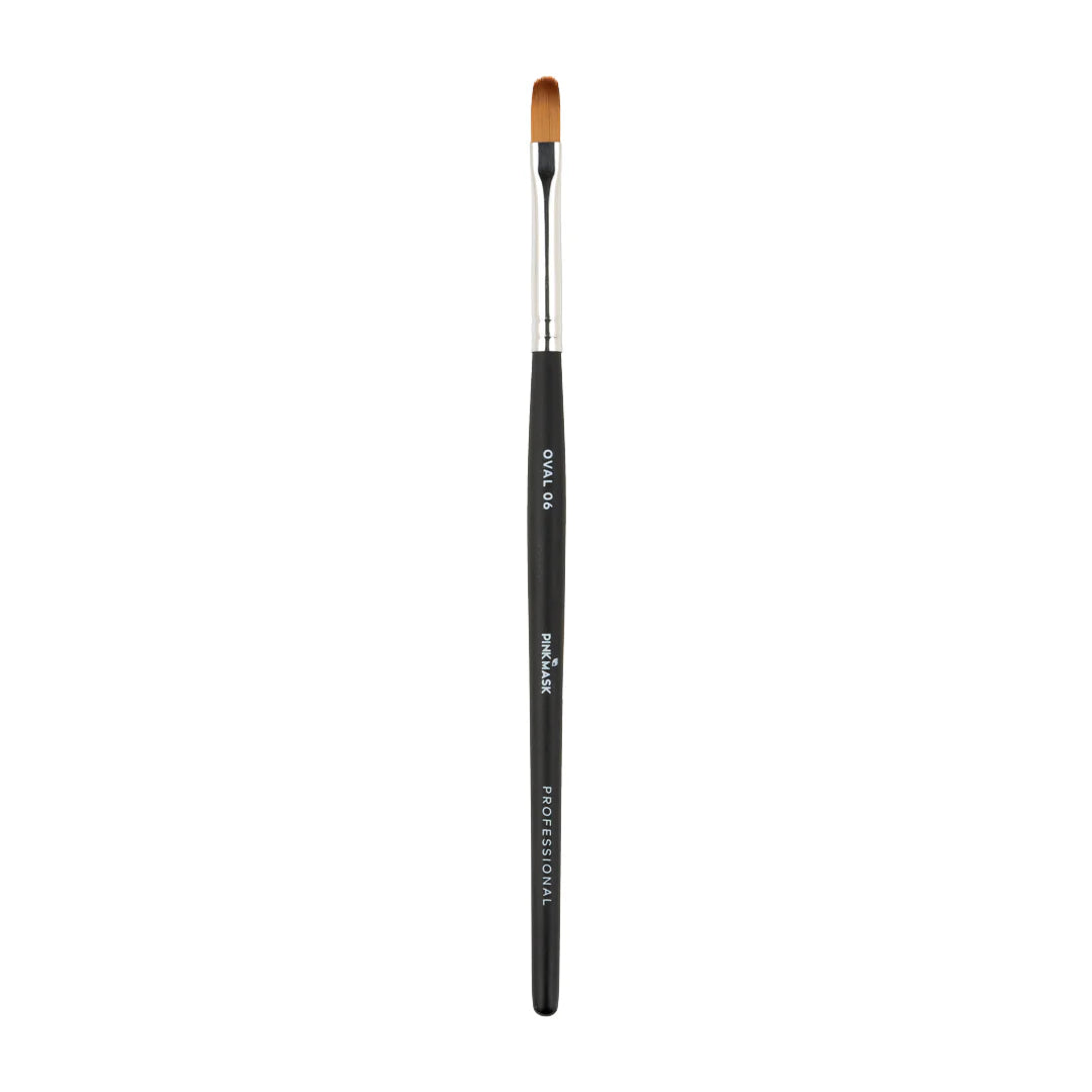 Pincel gel brush oval 06 pink mask