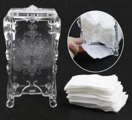 Porta wipes en acrilico